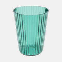 Plastic Ribbed Drinking Mug