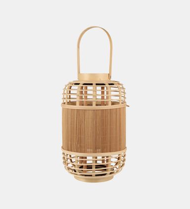 Bamboo Handled Lantern