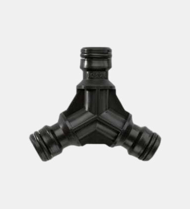 Plastic Loose Three-way Pipe Connector