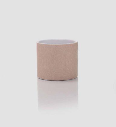 Terracotta Cylindrical Flower Pot