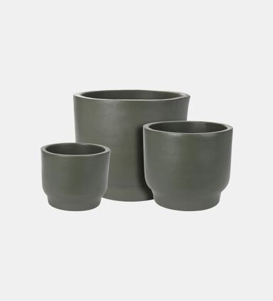 Ceramic Planter 3-piece Set