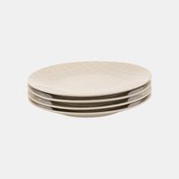 Checkered Dessert Plates 4-piece Set