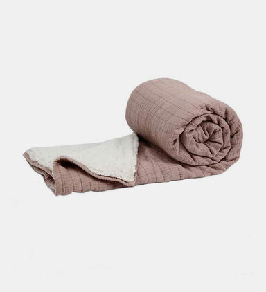 Inupy Sherpa Cotton Throw