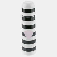 Stripped Heart-print Thermos 0.5 L