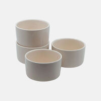 Scandi Stoneware Ramekin Set 10x6 Cm