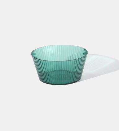 Plastic Ribbed Bowl