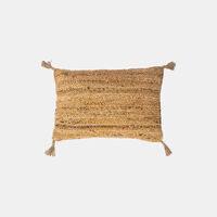 Molly Jute Pom Pom Cushion