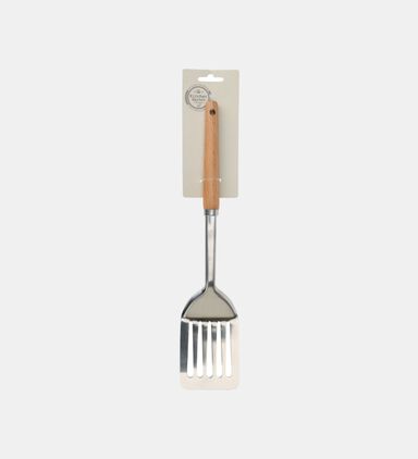 Wood Handle Stainless Steel Spatula