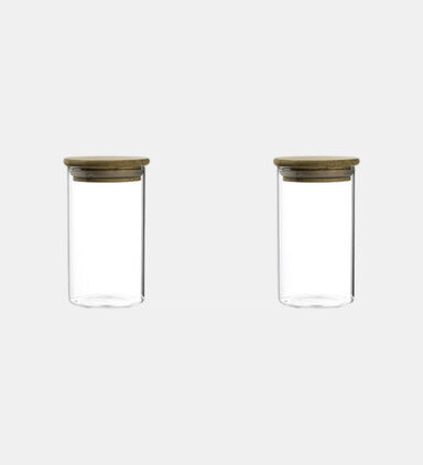 Borosilicate Glass Jar Set