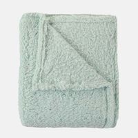 Sherpa Fleece Plush-effect Throw