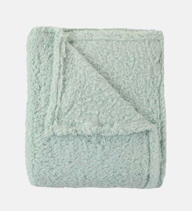 Sherpa Fleece Plush-effect Throw