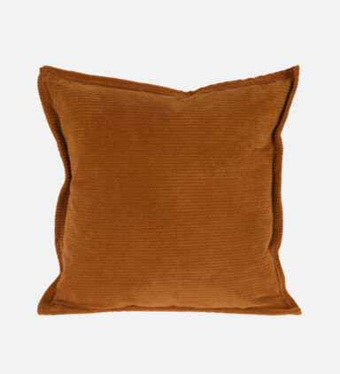 Corduroy Square Plain Filled And Vaccumed Cushion