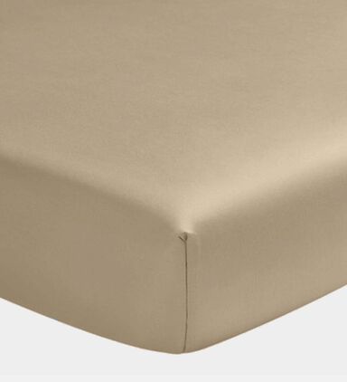 Teo Cotton Satin Fitted Bed Sheet