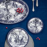 Versailles Porcelain Cake Plate